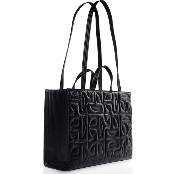 Moose Knuckles x Telfar Quilted Large Shopper - Black – shop.telfar