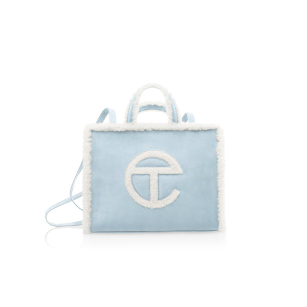 UGG x TELFAR Large Shopper - Blue – shop.telfar