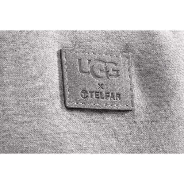 UGG x TELFAR Small Fleece Shopper - Heather Grey – shop.telfar