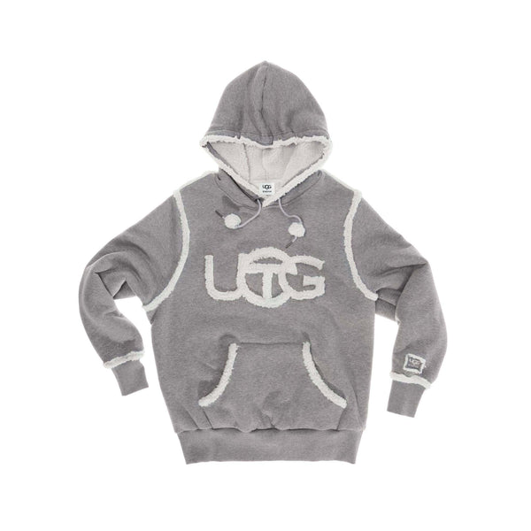 UGG x TELFAR Hoodie - Heather Grey