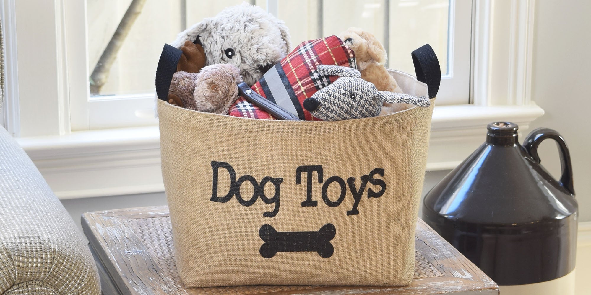 dog toy baskets