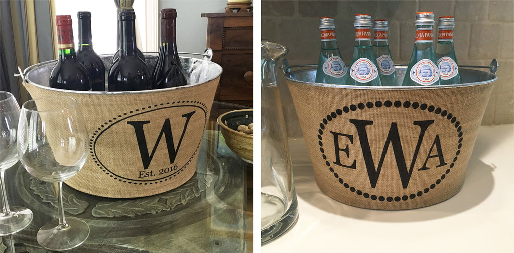 How To Use Your Burlap Beverage Tub A Southern Bucket