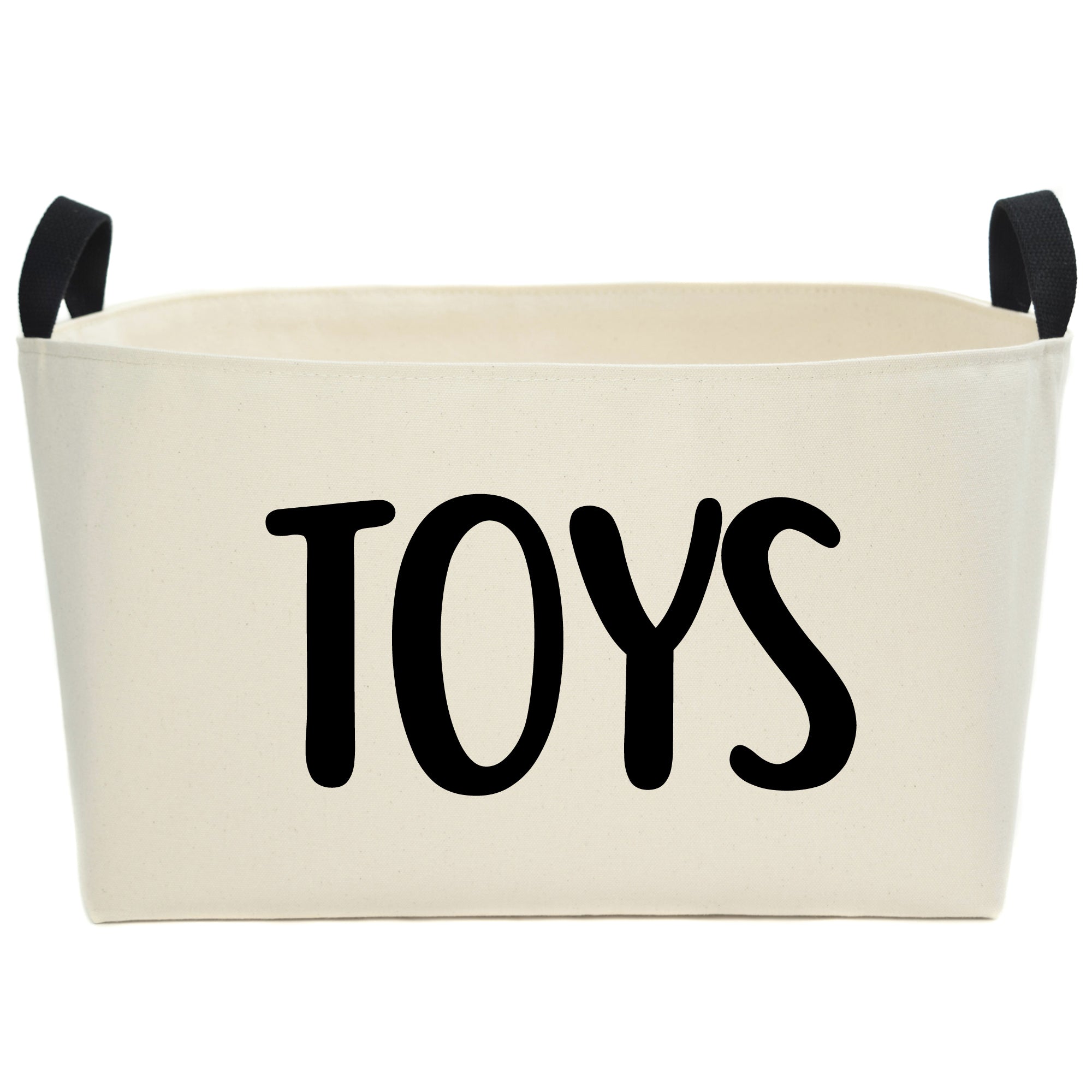 canvas toy basket