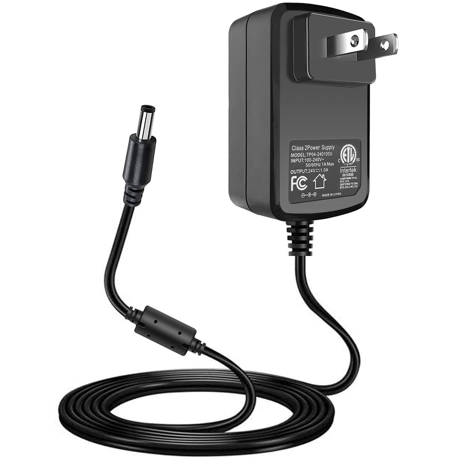 24V 1A Power Adapter 24W Power Supply Adapter 100V-240V AC to DC 24 Volt 1000,800,600,400,300,200,100mA Available