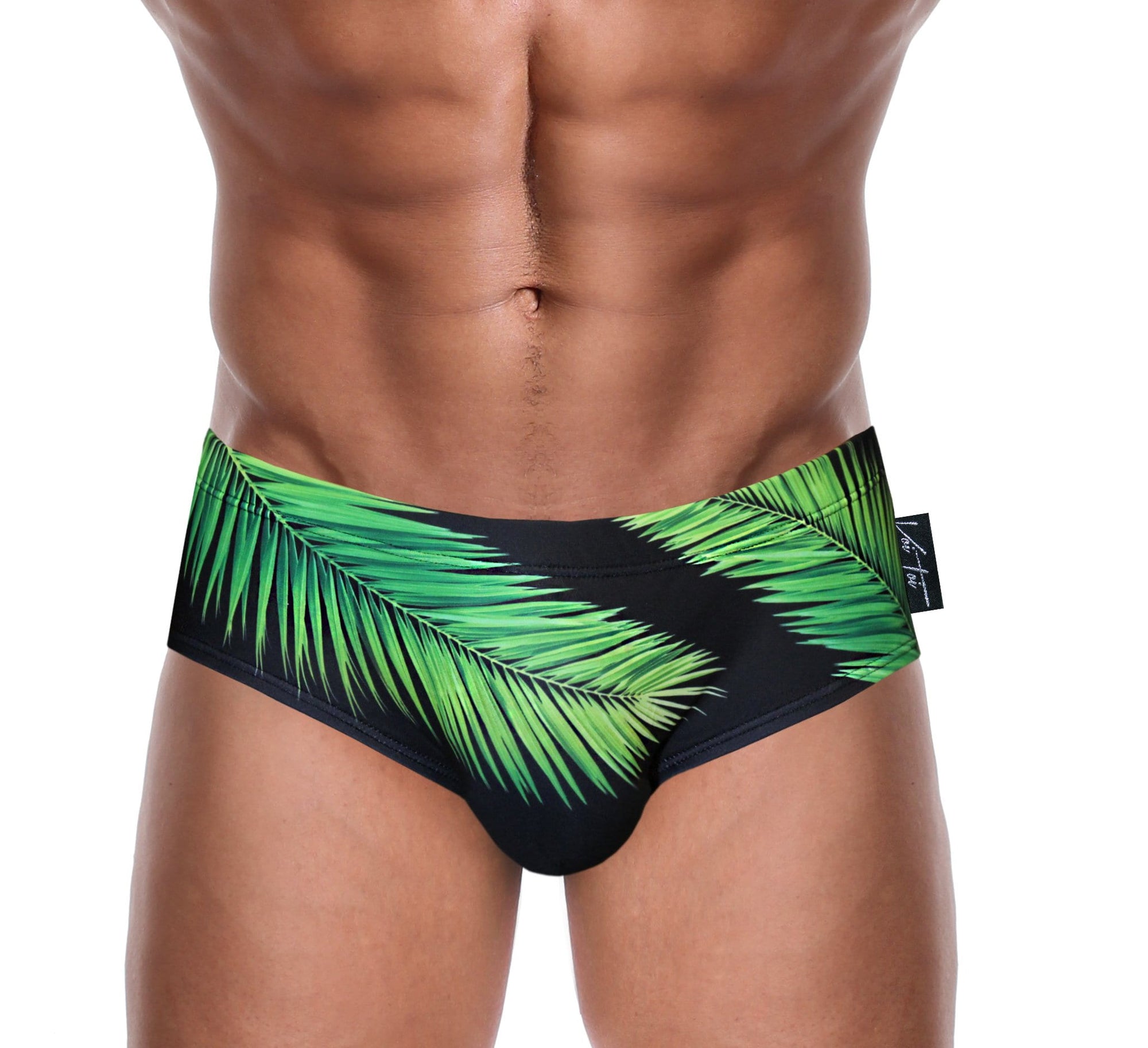 White Palms Drawstring- Men Swimsuit Brief - Men's Swimwear - Men's Swim  Briefs - DANNY MIAMI