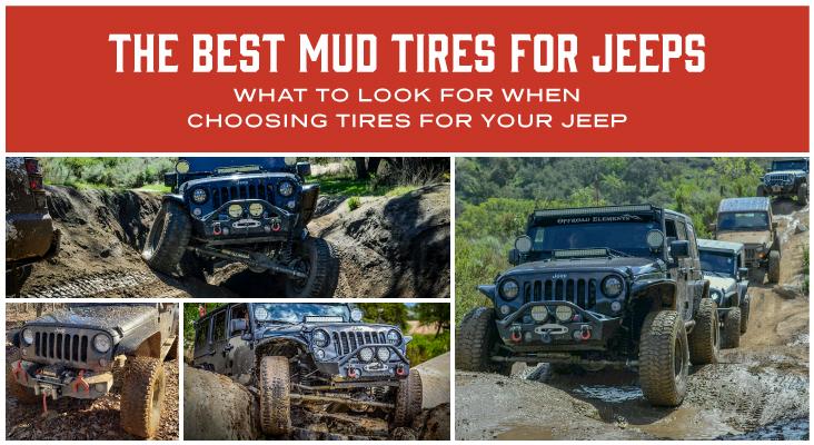 The Best Mud Tires For Jeeps | TreadWright Tires