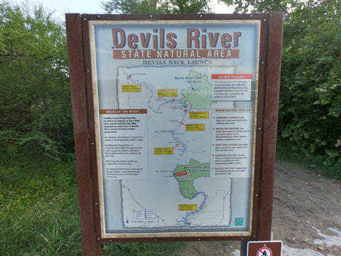 Devils River Finishing map