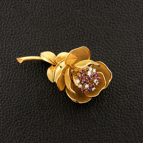 French Rose Estate Pin – CRAIGER DRAKE DESIGNS®