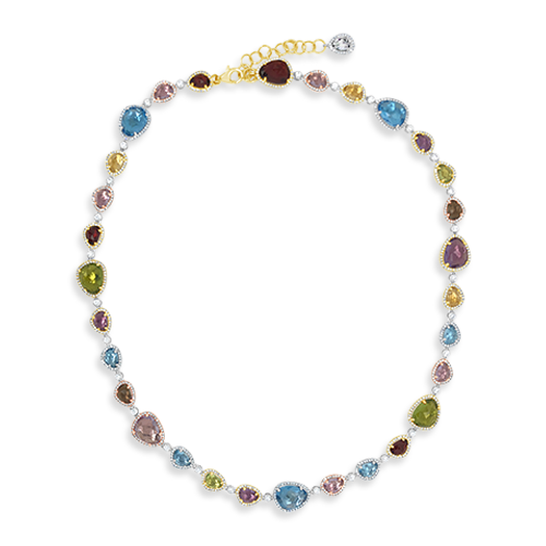 Semi-Precious Gemstone & Diamond Necklace – CRAIGER DRAKE DESIGNS®