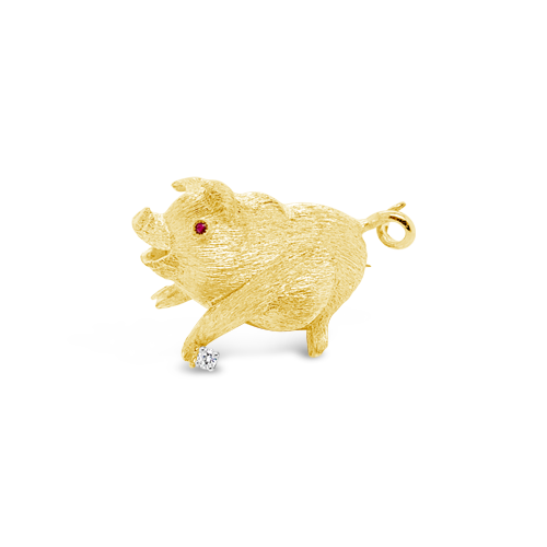 Happy Pig Pin – CRAIGER DRAKE DESIGNS®