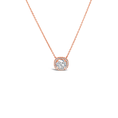 Diamond Halo Pendant – CRAIGER DRAKE DESIGNS®