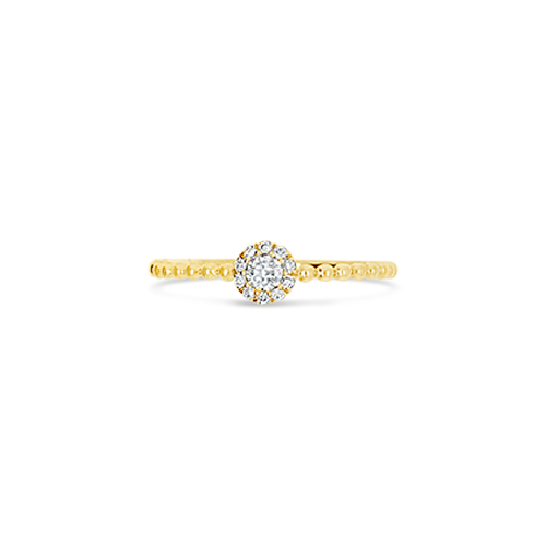 Yellow Gold & Diamond Stackable Ring – CRAIGER DRAKE DESIGNS®