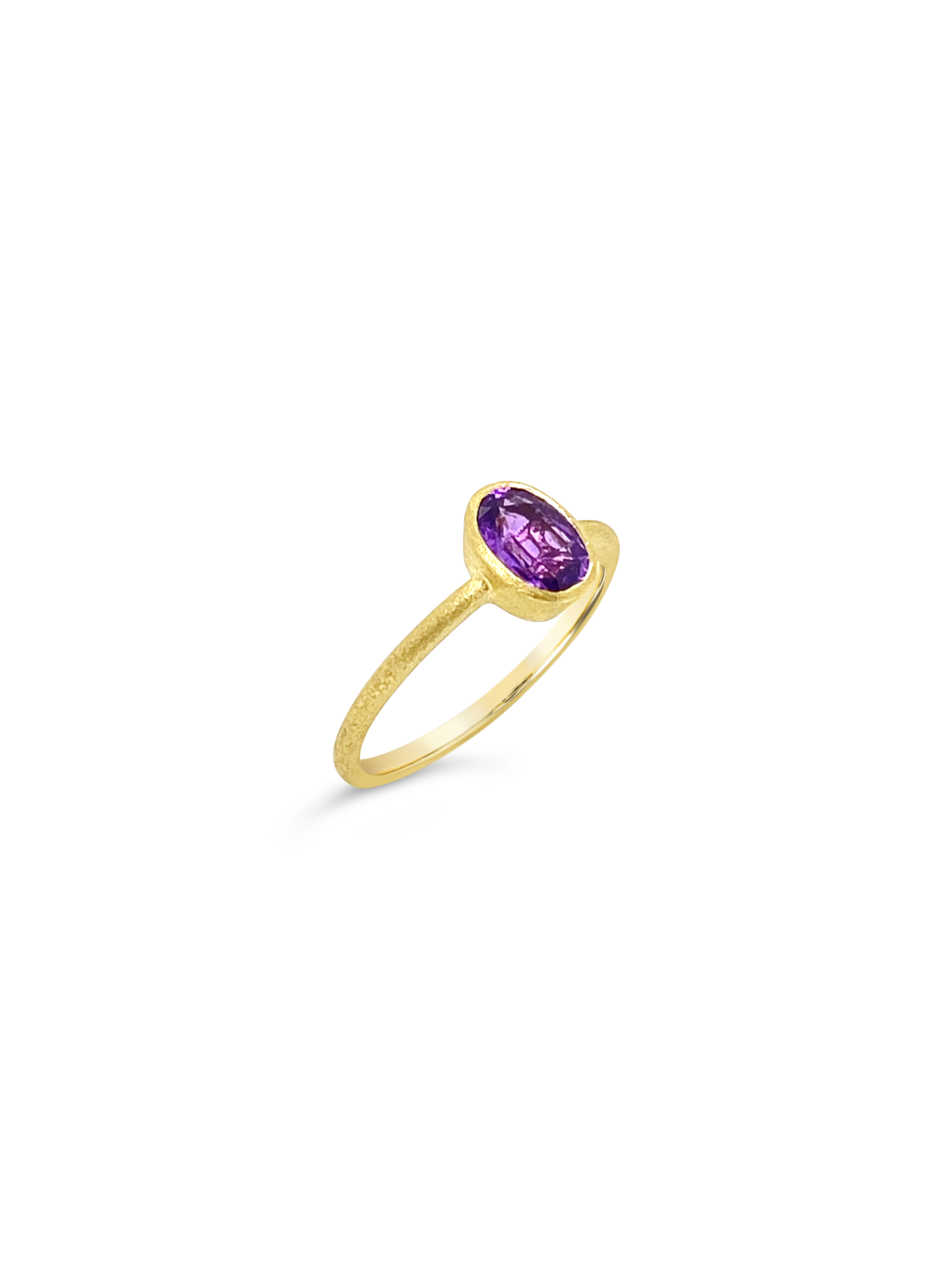 Oval Purple Sapphire RIng – CRAIGER DRAKE DESIGNS®