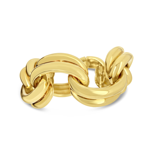 Yellow Gold Estate "C" Design Bracelet