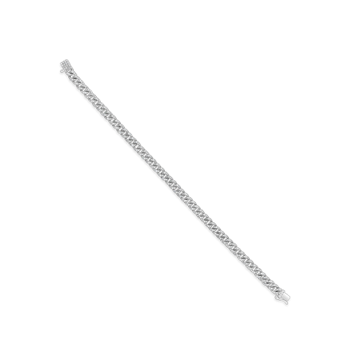 Pave Diamond Link Bracelet