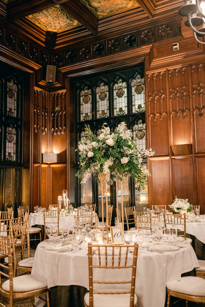 The University Club of Chicago black tie wedding