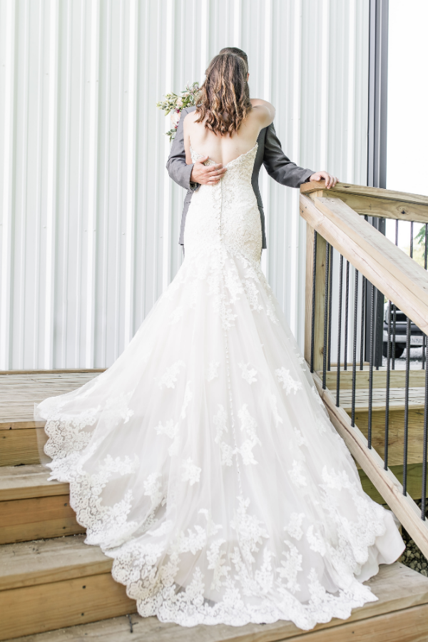 lace wedding dress