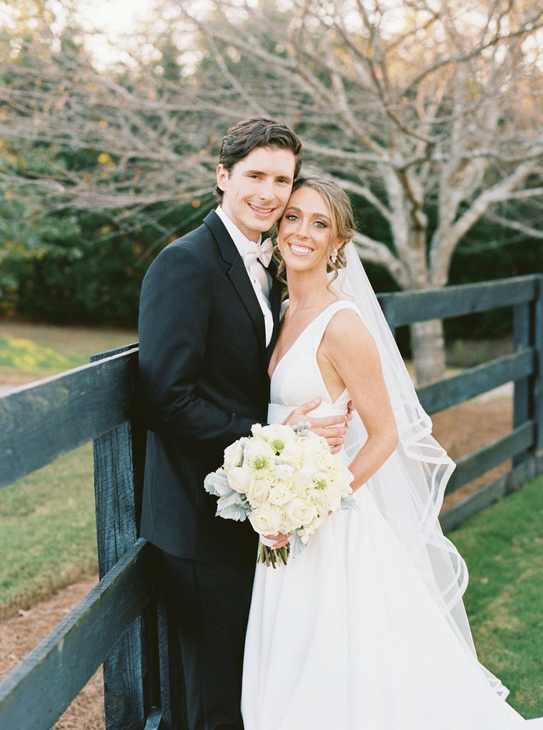 high end barn wedding