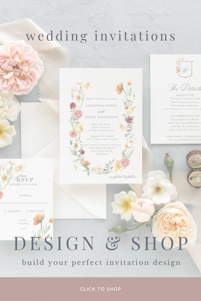 shop for custom wedding invitations