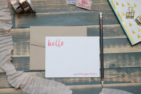 Shop Personal Stationery