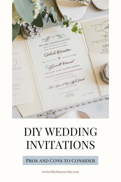 DIY Wedding Invitation 