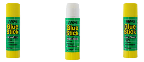 Amos Glue Stick 35g Jumbo Size