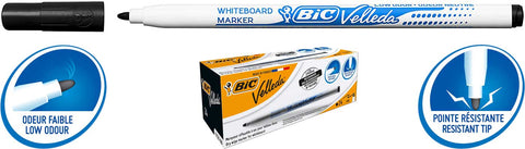 BIC Velleda Whiteboard Marker Pen Bullet Tip Fine Black