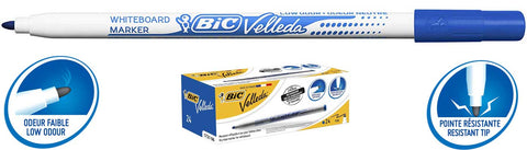 BIC Velleda Whiteboard Marker Pen Bullet Tip Fine Blue