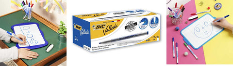 BIC Velleda Whiteboard Marker Pen Bullet Tip Fine Blue