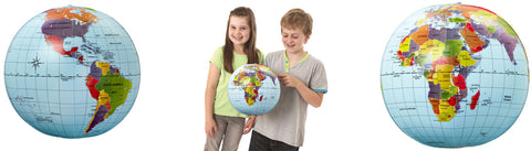 Brainstorm Toys Inflatable Globe 30cm