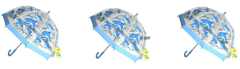 Bugzz Kids Rain Umbrella Shark