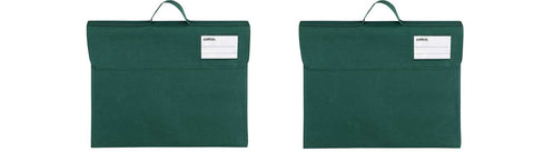 Celco Book Bag Library Bag 29 x 37cm Green