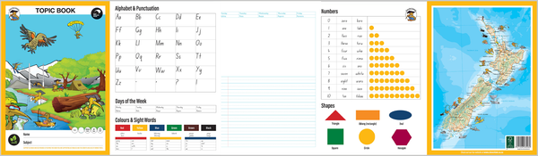 Clever Kiwi Topic Book information Printed Inside the book