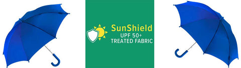 Clifton Kids Safety Umbrella UPF50+ Sun Protection Royal