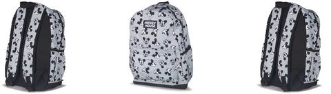 Disney Mickey Mouse Backpack for Teens and Adults Grey