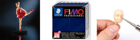 FIMO Professional Modelling Clay 8004 Oven Bake 85g Navy Blue
