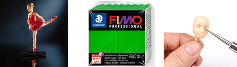 FIMO Professional Modelling Clay 8004 Oven Bake 85g Sap Green