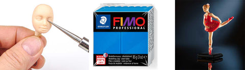 FIMO Professional Modelling Clay 8004 Oven Bake 85g True Blue