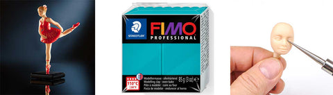 FIMO Professional Modelling Clay 8004 Oven Bake 85g Turquoise