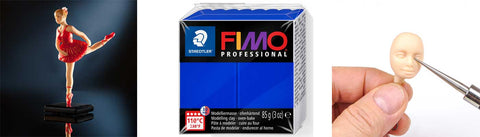 FIMO Professional Modelling Clay 8004 Oven Bake 85g Ultramarine