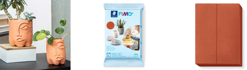 FIMO®air Air Drying Modelling Clay 8100 500g Terracotta