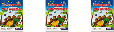 Greenhill Kindergarten 1 Maths Workbook 4-6 Years Book 1