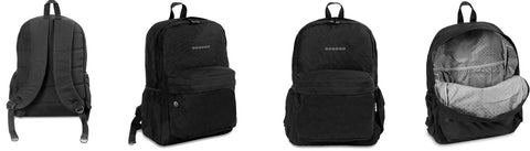 J World New York Students Backpack 25L Oz Black