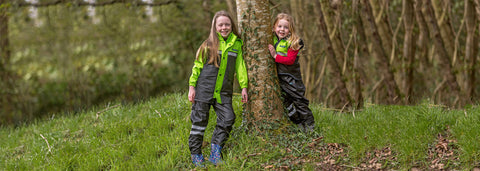 Kaiwaka Kids 100% Waterproof Raincoat