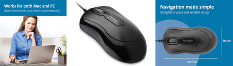 Kensington Wired Mouse-in-a-Box