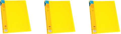 Marbig Display Book A4 20 Pocket Yellow