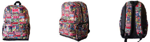 Marvel Backpack for Teens and Adults Comic Cover
