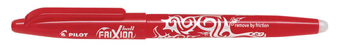 Pilot Frixion Ball Erasable Pen Fine 0.7mm Red