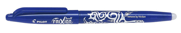 Pilot Frixion Ball Erasable Pen Blue