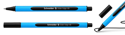 Schneider Ballpoint Pen Eco-Friendly Slider Edge Extra Broad Black